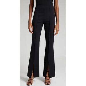NWOT Alice + Olivia Emiko Split Cuff High Waist Flare Pants, $295 Sz 2